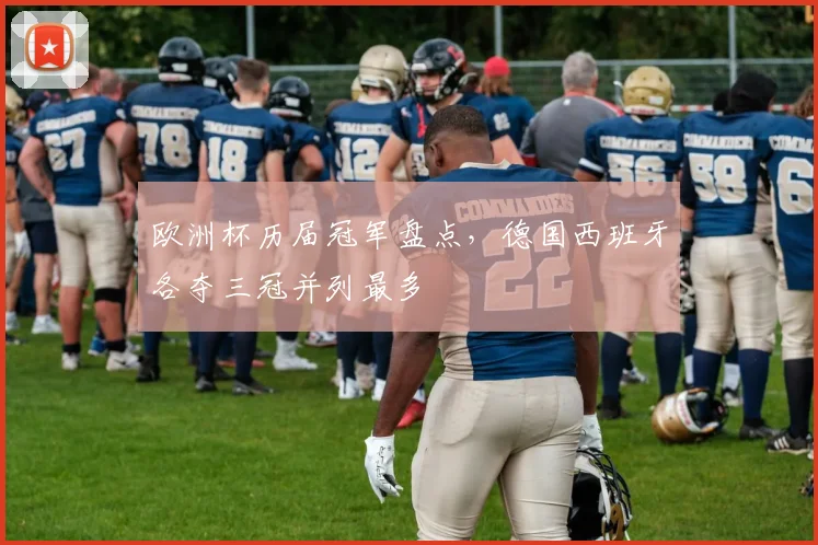 欧洲杯历届冠军盘点,德国西班牙各夺三冠并列最多